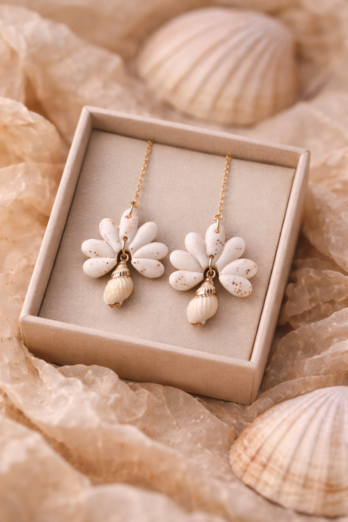 Boucles d’oreilles Éclats des Mers